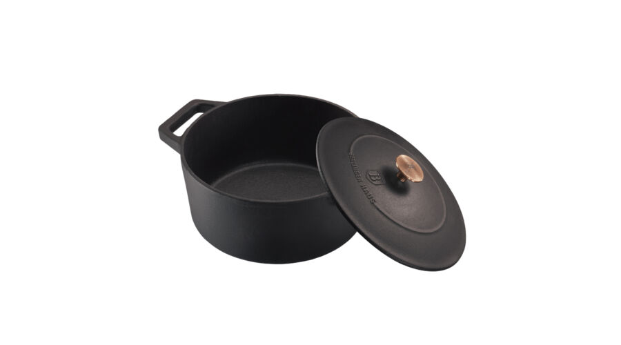 Berlinger Haus Black Rose Collection �nt�ttvas magas l�bas fed�vel, 24 cm